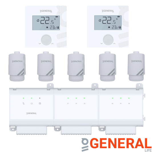 Pachet automatizare incalzire in pardoseala GENERAL Life