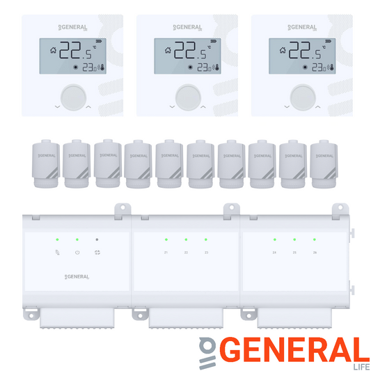 Pachet automatizare incalzire in pardoseala GENERAL Life