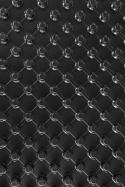 Placa cu nuturi EPS 150 grosime 20mm cu folie neagra 0.6mm, 11.2 mp pe bax