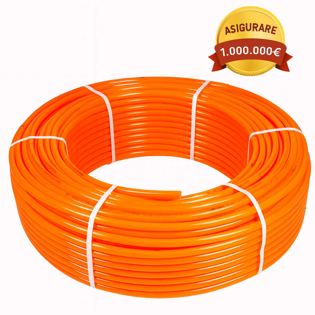 Teava PE-Xa MODUS 16x2.0 mm cu reticulare peste 85%, bariera EVOH, colac 500m pentru incalzire in pardoseala