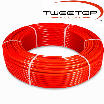 Colac teava TWEETOP Polonia, bariera de oxigen EVOH, diametru 16x2 mm, utilizata la sisteme de incalzire prin pardoseala