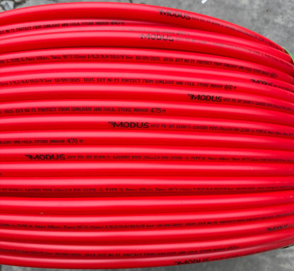 Teava PE-RT MODUS profesionala, structura 5 straturi cu bariera de oxigen EVOH, utilizata la incalzire prin pardoseala